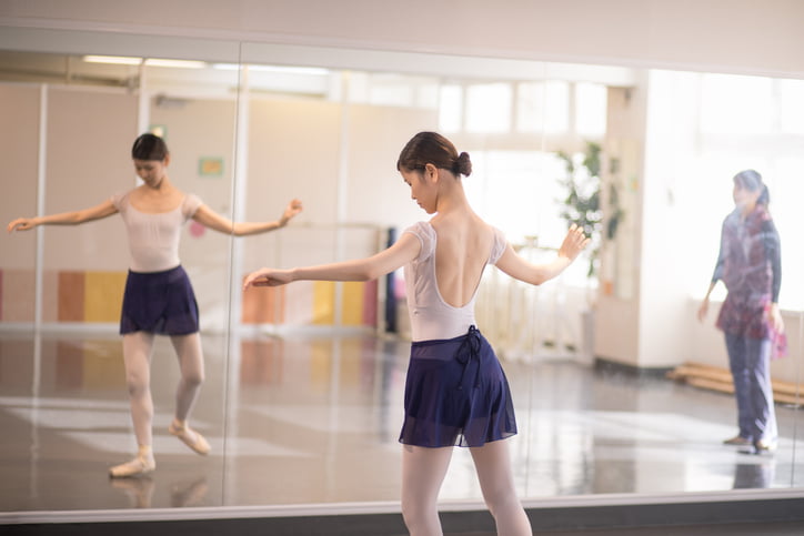 audição de ballet